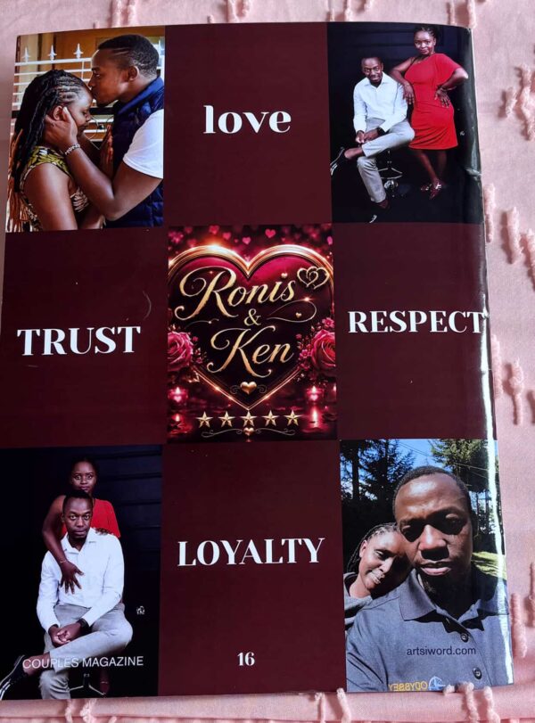 Couple Magazine | Personalized Love Keepsake| Anniversary Magazine