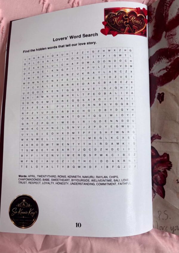 Couple Magazine | Personalized Love Keepsake| Anniversary Magazine