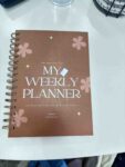 Weekly Planner | Undated Productivity and Wellness Planner for Intentional living, Goal Setting & Organization