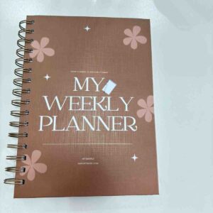 Productivity and wellness journals