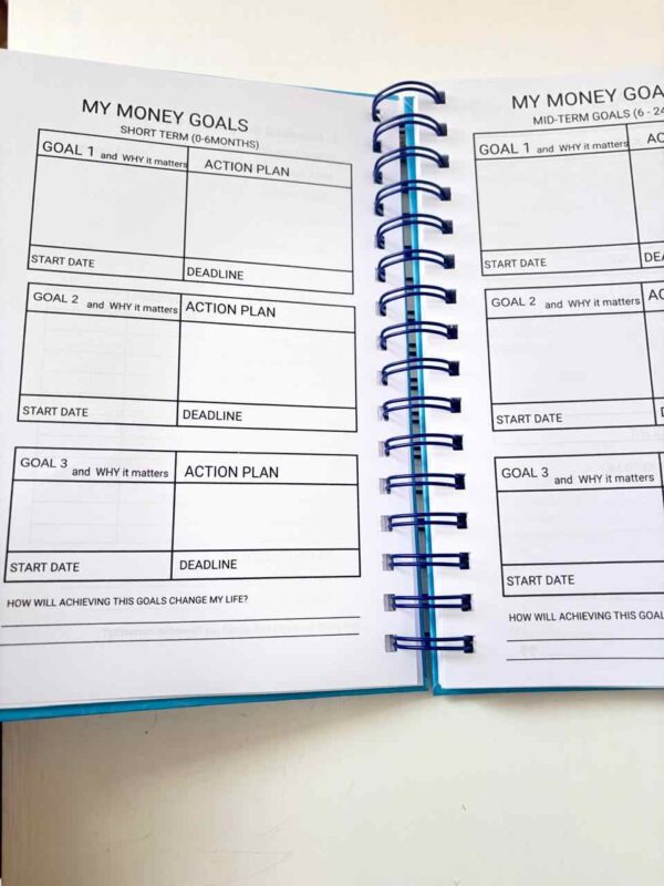 My Furaha Budget Planner, Savings Tracker & Money Management Journal | Goal Setting
