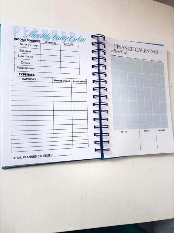My Furaha Budget Planner, Savings Tracker & Money Management Journal | Goal Setting