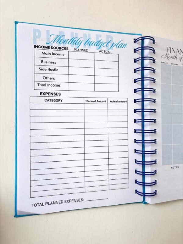 My Furaha Budget Planner, Savings Tracker & Money Management Journal | Goal Setting