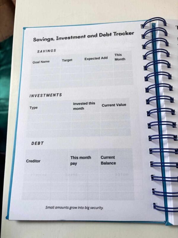 My Furaha Budget Planner, Savings Tracker & Money Management Journal | Goal Setting
