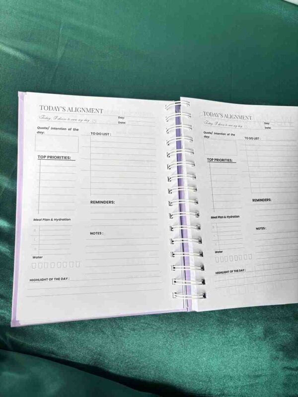 Daily Reflection Planner | Wellness and productivity| Goal Setting, Habit Tracker & Gratitude Journal